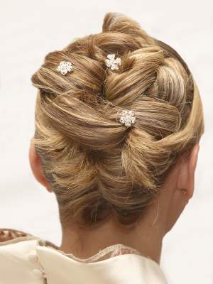Blonde Wedding Hair